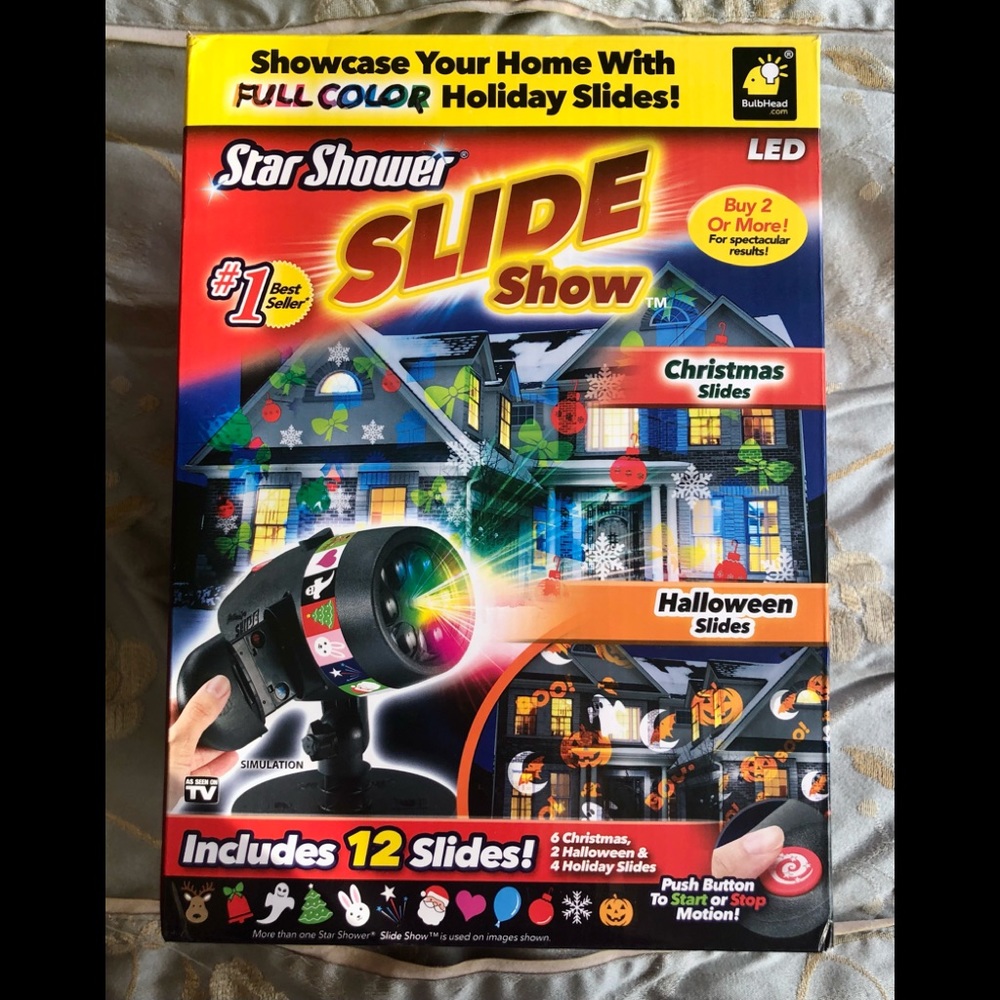 Star Shower Slide Show-Show Case Your Home for the Holidays